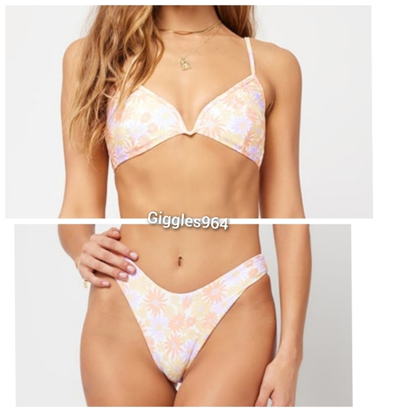 L*Space Helena Camacho Bikini Set Oopsie Daisy - Picture 5 of 5